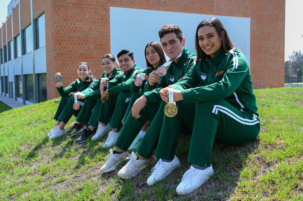 Aztecas UDLAP se glorifican en la Universiada Nacional de Taekwondo