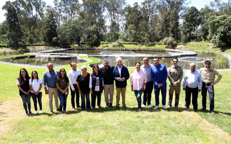 Ayuntamiento de Puebla entrega segunda etapa del Bosque del Ajolote