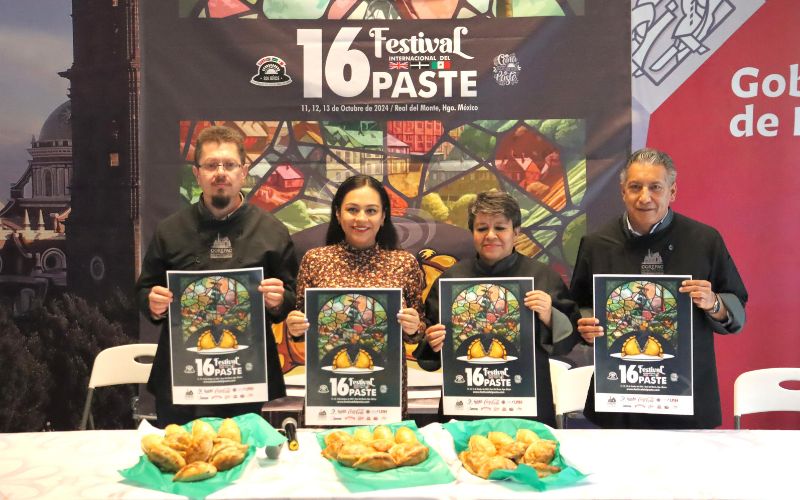 Invita Real del Monte al 16 Festival del Paste