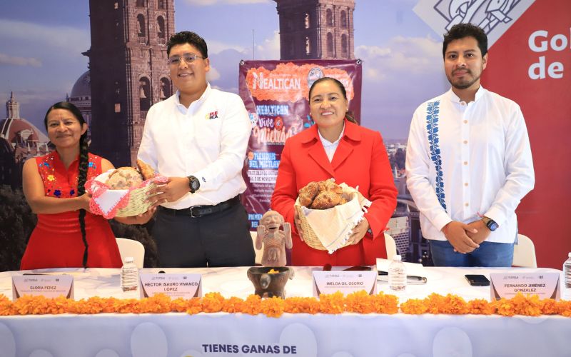 Presentan Festival “Nealtican Vive el Mictlán”