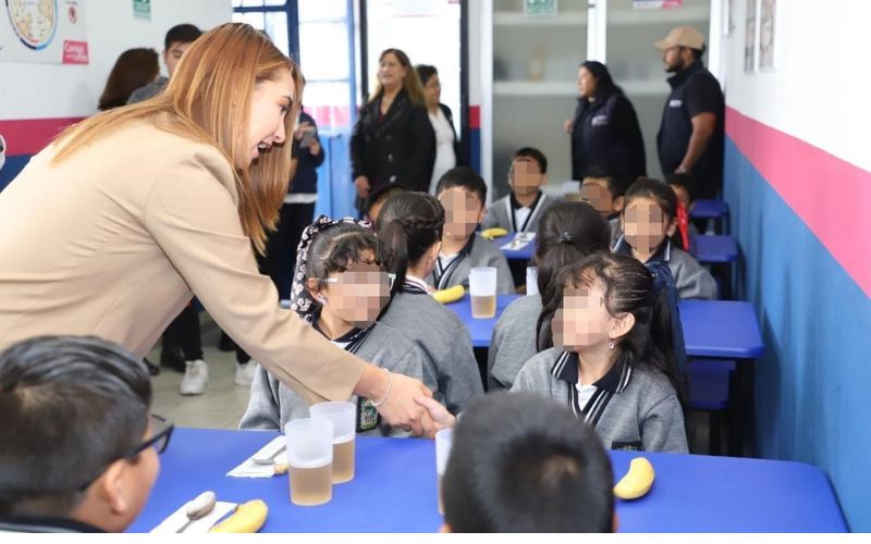 SMDIF Puebla dignifica Desayunadores Escolares