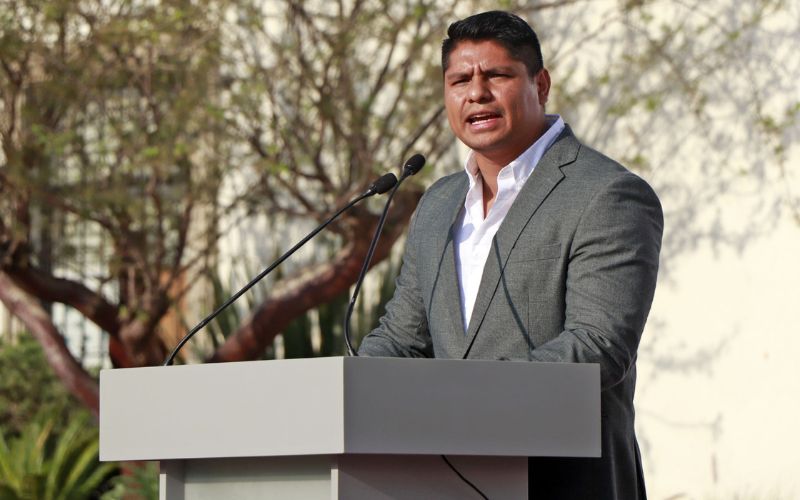 Omar Muñoz conmemora Revolución Mexicana en Cuautlancingo