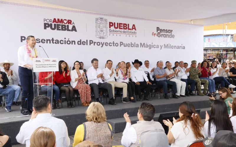 Alejandro Armenta: en 2025 inicia “Programa de Obra Comunitaria”