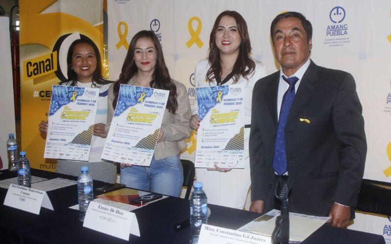 AMANC Puebla presenta carrera “Héroes Fuertes en Acción”