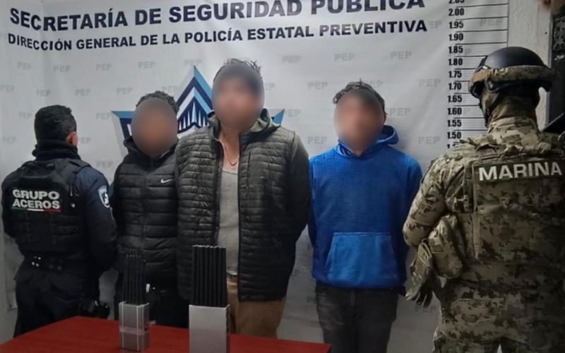 Recuperan tractocamión con reporte de robo en Puebla capital