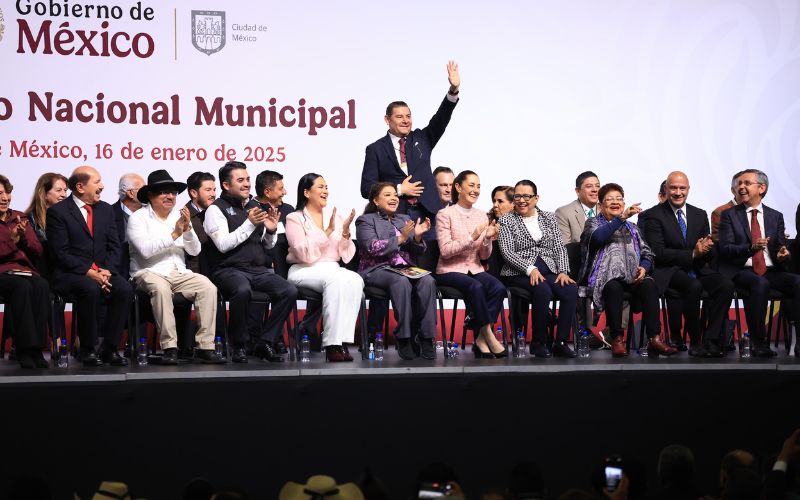 Alejandro Armenta respalda Encuentro Nacional Municipal 2025