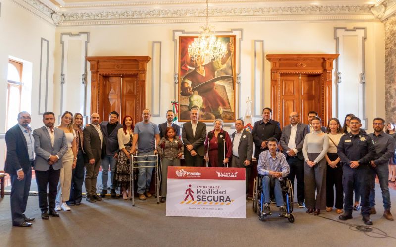 Pepe Chedraui presenta Programa Entornos de Movilidad Segura