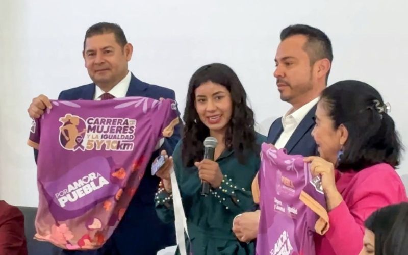 Gobierno de Puebla presenta “Carrera por las Mujeres y la Igualdad”