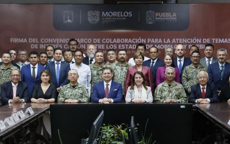 Puebla y Morelos fortalecen la seguridad e impulsan su desarrollo económico