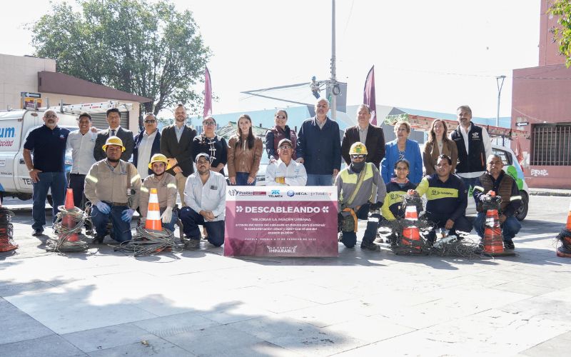 Ayuntamiento de Puebla pone en marcha iniciativa “Descableando”